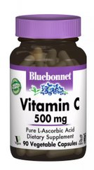 Вітамін С Bluebonnet Nutrition (Vitamin C) 500 мг 90 гелевих капсул