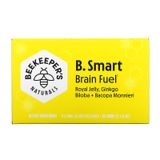 Описание товара: Витамины для мозга, B. LXR Brain Fuel, Beekeeper's Naturals, 6 флаконов по 10 мл каждый