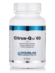 Коэнзим цитрусовый вкус Douglas Laboratories (Citrus-Q10) 60 таблеток купить в Киеве и Украине