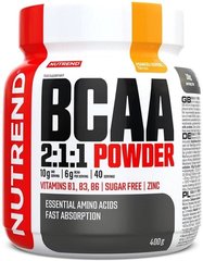 Амінокислоти смак манго БЦАА Nutrend (BCAA 2:1:1 Powder) 400 г