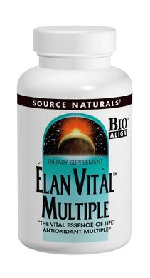 Комплекс вітамінів Source Naturals (Elan Vital) 30 таблеток