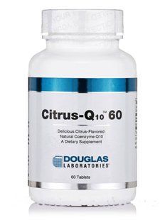 Коэнзим цитрусовый вкус Douglas Laboratories (Citrus-Q10) 60 таблеток купить в Киеве и Украине