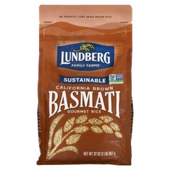 Калифорнийский коричневый рис басмати, Lundberg, 32 унции (907 г) купить в Киеве и Украине