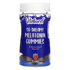 Vitaburst, So Dreamy Gummies с мелатонином, клубника, 60 жевательных конфет купить в Киеве и Украине