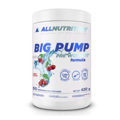 Предтренировочная формула вишня Allnutrition (Big Pump Pre Workaut Formula) 420 г купить в Киеве и Украине