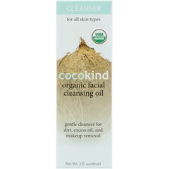 Органическое масло кокоса & жожоба, Cocokind, 4 унции (118 мл) купить в Киеве и Украине