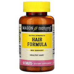 Сверхмощное средство для волос, Mason Natural, 60 таблеток купить в Киеве и Украине