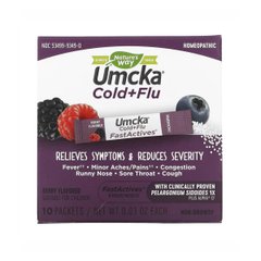 Umcka Cold & Flu Berry Fastactv - 10x.912g Nature's Way купить в Киеве и Украине