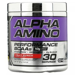 Alpha Amino, амінокислоти з розгалуженим ланцюгом для продуктивності, фруктовий пунш, Cellucor, 13,4 унц (381 г)