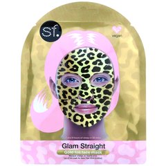 Маска для обличчя з золотою фольгою, Glam StraightSFGlow, 1 лист, 25 мл