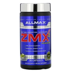 Спортивное питание, ZMX2 Advanced, ALLMAX Nutrition, 90 капсул купить в Киеве и Украине