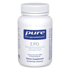 Олія примули вечірньої Pure Encapsulations (E.P.O.) 500 мг 100 капсул