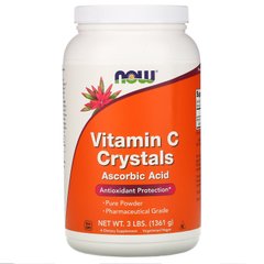 Вітамін С кристали Now Foods (Vitamin C) 1,36 кг