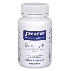 Витамин К Pure Encapsulations (Synergy K) 120 капсул купить в Киеве и Украине