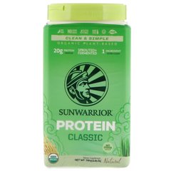 Классический протеин, органический растительный, натуральный, Sunwarrior, 1,65 фунта (750 г) купить в Киеве и Украине