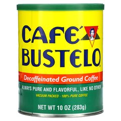 Молотый кофе без кофеина Cafe Bustelo (Decaffeinated Ground Coffee) 283 г купить в Киеве и Украине
