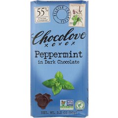 Черный шоколад с мятой Chocolove (Dark Chocolate) 90 г купить в Киеве и Украине