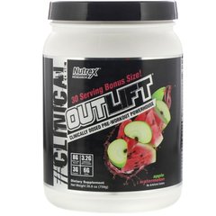 Nutrex Research Labs, Outlift, Clinically Dosed Pre-Workout Powerhouse,Apple Watermelon, Net Wt 26.8 oz (759 g) купить в Киеве и Украине