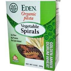 Органические макароны, растительные спирали, Eden Foods, 340 г купить в Киеве и Украине