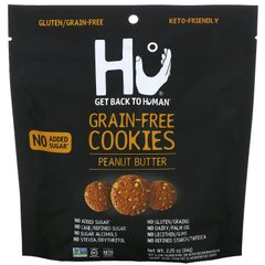 Hu, Печиво без зерен, арахісове масло, 2,25 унції (64 г)