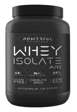 Протеїн ізолят смак шоколад Powerful Progress (WHEY ISOLATE PURE) 500 г