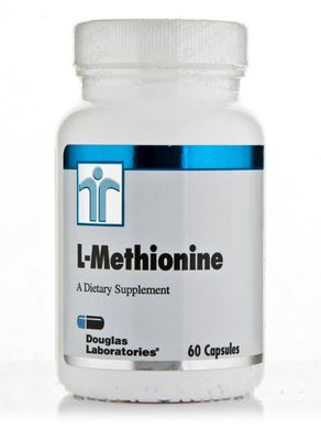 Метіонін Douglas Laboratories (L-Methionine) 500 мг 60 капсул