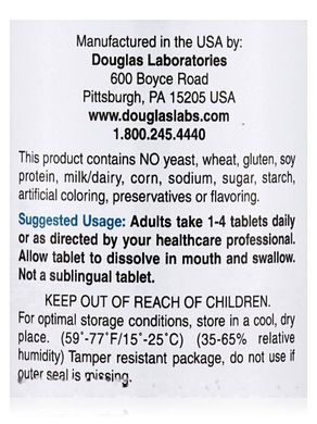 Коэнзим цитрусовый вкус Douglas Laboratories (Citrus-Q10) 60 таблеток купить в Киеве и Украине