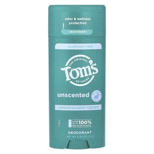 Tom's of Maine, Aluminum Free Deodorant, Unscented, 3.25 oz (92 g) купить в Киеве и Украине