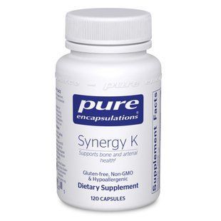Вітамін К Pure Encapsulations (Synergy K) 120 капсул