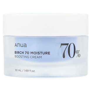 Anua, Birch 70 Moisture Boosting Cream, 1.69 fl oz (50 ml) купить в Киеве и Украине