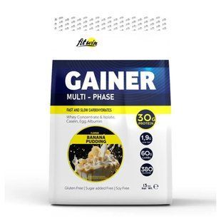 Gainer - 1500g Banana Pudding FitWin купить в Киеве и Украине