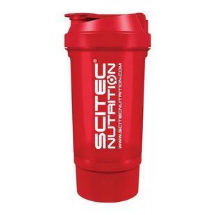 Scitec Nutrition, Scitec Shaker 500 Travel (500 ml red), 500 ml, red купить в Киеве и Украине