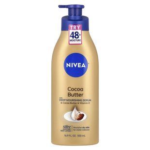 Nivea, лосьйон для тіла з маслом какао, 500 мл (16,9 рідк. унції)