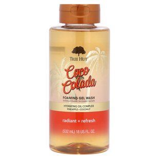 Tree Hut, Foaming Gel Wash, Coco Colada, 18 fl oz (532 ml) купить в Киеве и Украине