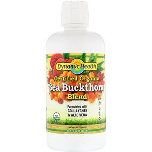 Облепиховая смесь Dynamic Health Laboratories (Sea Buckthorn Blend) 1000 мл купить в Киеве и Украине