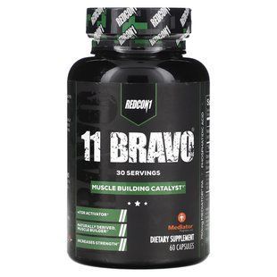 Redcon1, 11 Bravo, Muscle Building Catalyst, 60 Capsules купить в Киеве и Украине