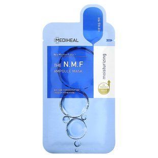 MEDIHEAL, The N.M.F Ampoule Beauty Mask, 1 Sheet, 0.91 fl oz (27 ml) купить в Киеве и Украине