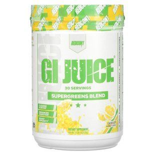 Смесь суперзелени для пищеварения Redcon1 (GI Juice Super Greens) 432 г лимон купить в Киеве и Украине