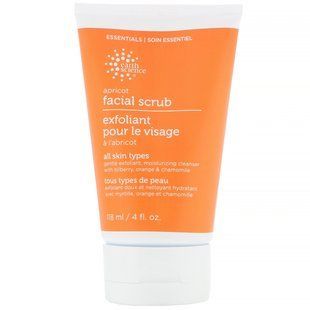 Soft Apricot Facial Scrub Earth Science (Facial Scrub) 118 ml