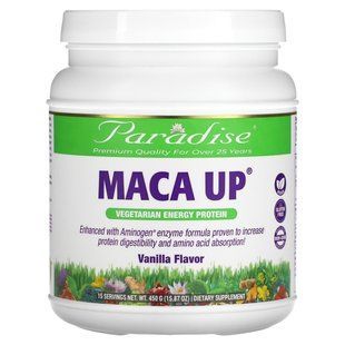 Мака вегетаріанський порошок Paradise Herbs (Maca Up) 452 г