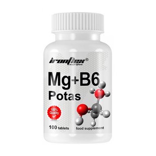 Mg+B6 Potas IronFlex 100 tab купить в Киеве и Украине