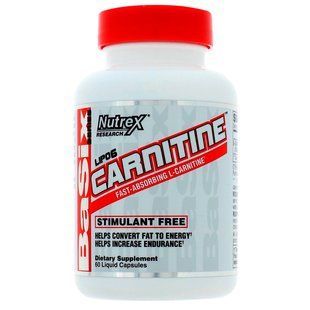 Lipo Carnitine Nutrex Research (LIPO-6 CARNITINE) 60 liquid capsules