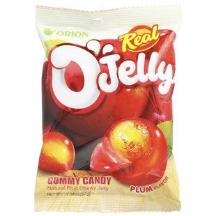 Orion, Real O'Jelly, Gummy Candy, Plum, 2.36 oz (67 g) купить в Киеве и Украине