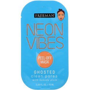 Неоновая энергетика, Ghosted, маска для очищения пор, Freeman Beauty, 0,33 ж. унц. (10 мл) купить в Киеве и Украине