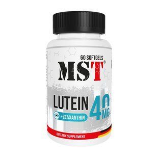 MST, Lutein 40 mg, 60 sgels купить в Киеве и Украине