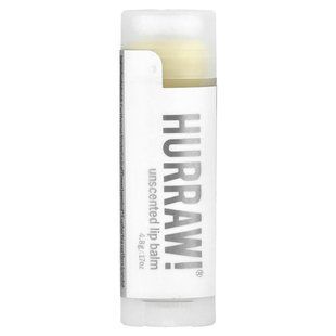 Бальзам для губ без запаху Hurraw! Balm (Lip Balm) 4.3 г