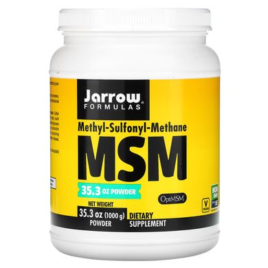 МСМ (метилсульфонілметан), MSM, Jarrow Formulas, 1 кг