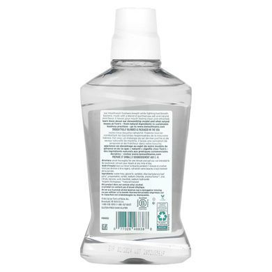 Tom's of Maine, Sea Salt Mouthwash, Fluoride Free, Refreshing Mint, 16 fl oz (473 ml) купить в Киеве и Украине