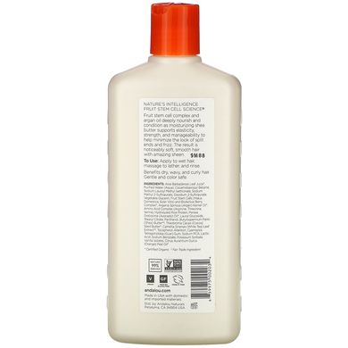 Шампунь з аргановою олією і ши Andalou Naturals (Shampoo Argan Oil and Shea) 340 мл