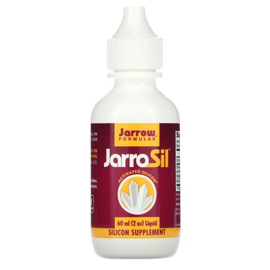 JarroSil, активований кремній, Jarrow Formulas, 2 унції (60 мл)